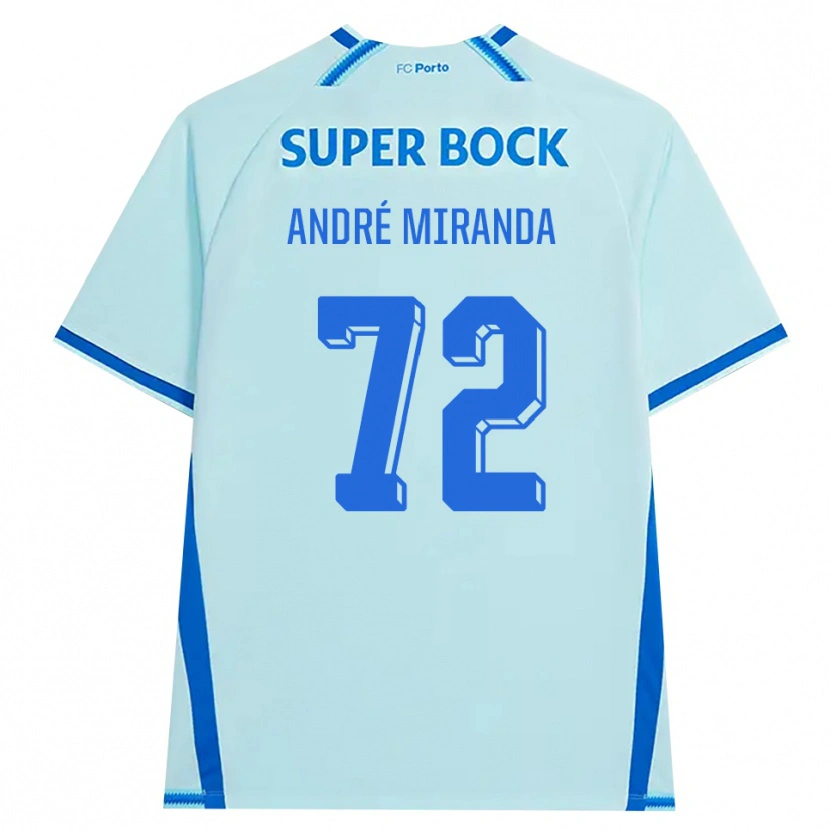 Danxen Damen André Miranda #72 Hellcyan Blau Ausweichtrikot Trikot 2026/27 T-Shirt Schweiz