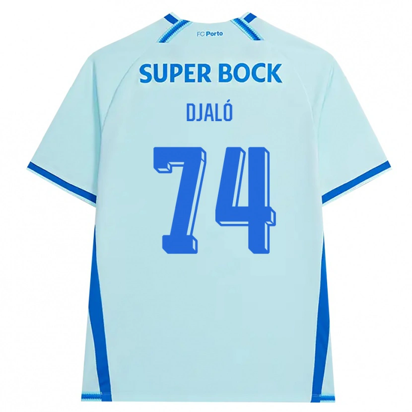 Danxen Damen Ussumane Djaló #74 Hellcyan Blau Ausweichtrikot Trikot 2026/27 T-Shirt Schweiz