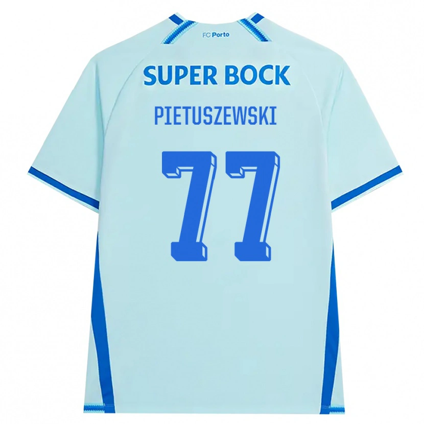 Danxen Damen Oskar Pietuszewski #77 Hellcyan Blau Ausweichtrikot Trikot 2026/27 T-Shirt Schweiz