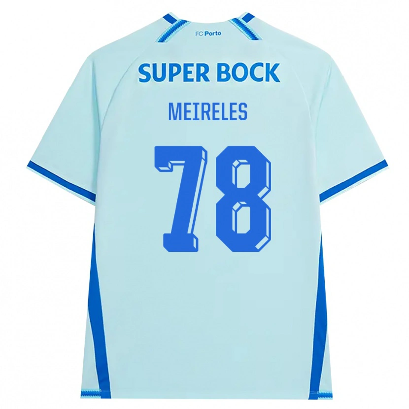 Danxen Damen Jorge Meireles #78 Hellcyan Blau Ausweichtrikot Trikot 2026/27 T-Shirt Schweiz