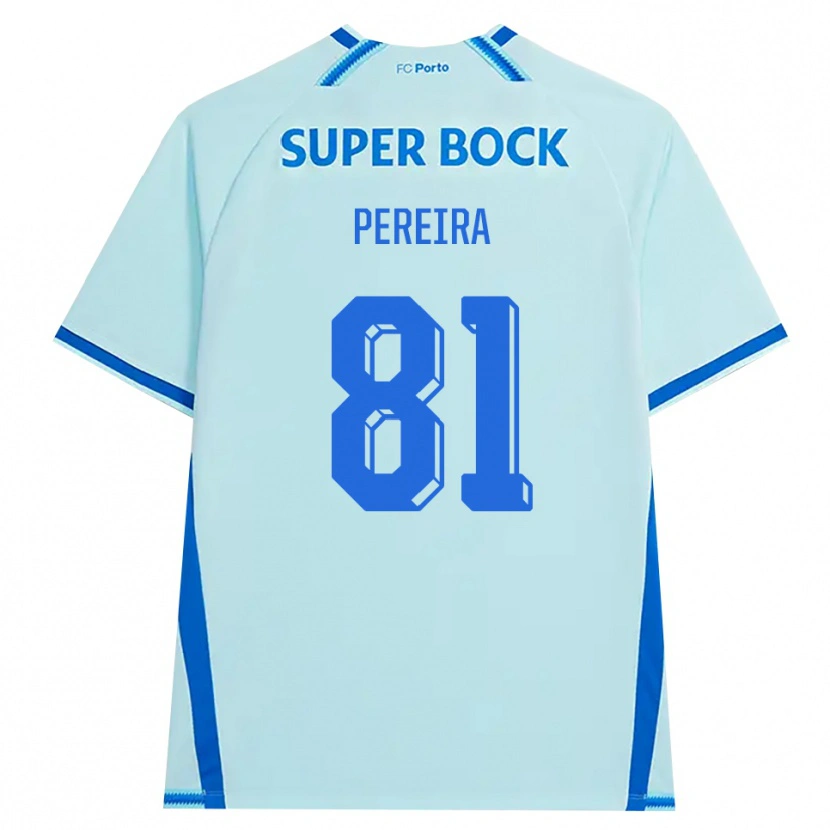 Danxen Damen Martim Pereira #81 Hellcyan Blau Ausweichtrikot Trikot 2026/27 T-Shirt Schweiz
