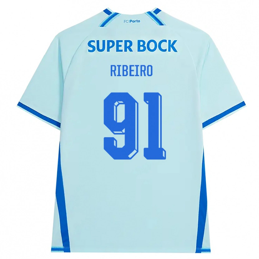 Danxen Damen Gonçalo Ribeiro #91 Hellcyan Blau Ausweichtrikot Trikot 2026/27 T-Shirt Schweiz