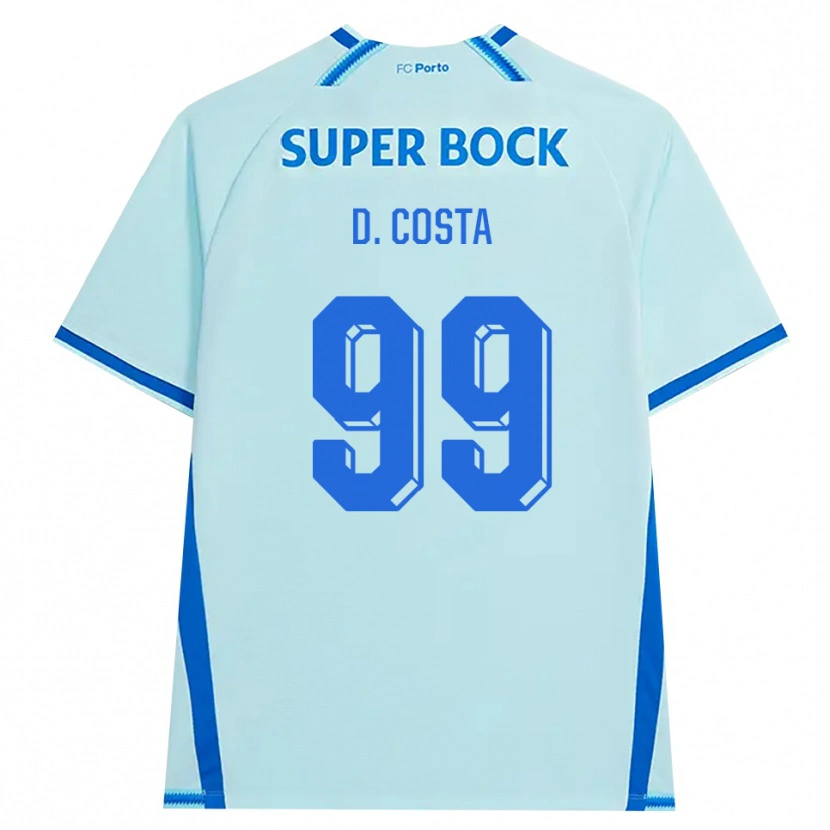 Danxen Damen Diogo Costa #99 Hellcyan Blau Ausweichtrikot Trikot 2026/27 T-Shirt Schweiz