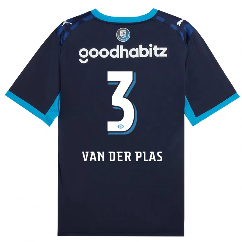 Danxen Damen Sven Van Der Plas #3 Himmelblau Königlichblau Ausweichtrikot Trikot 2026/27 T-Shirt Schweiz