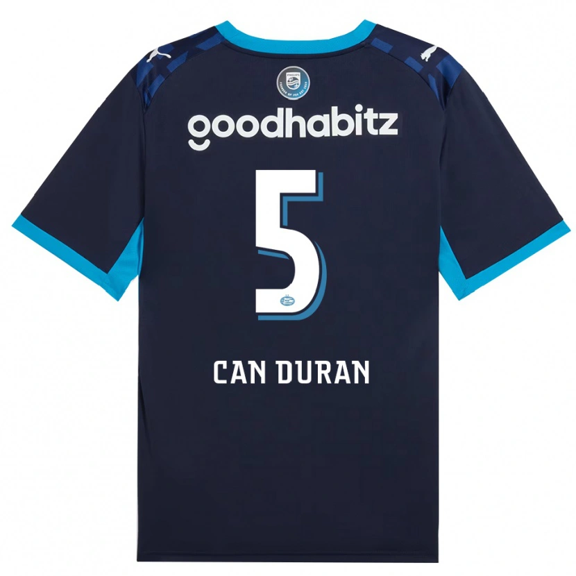 Danxen Damen Emre Can Duran #5 Himmelblau Königlichblau Ausweichtrikot Trikot 2026/27 T-Shirt Schweiz