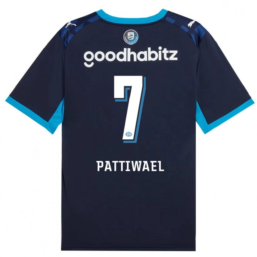 Danxen Damen Naomi Pattiwael #7 Himmelblau Königlichblau Ausweichtrikot Trikot 2026/27 T-Shirt Schweiz
