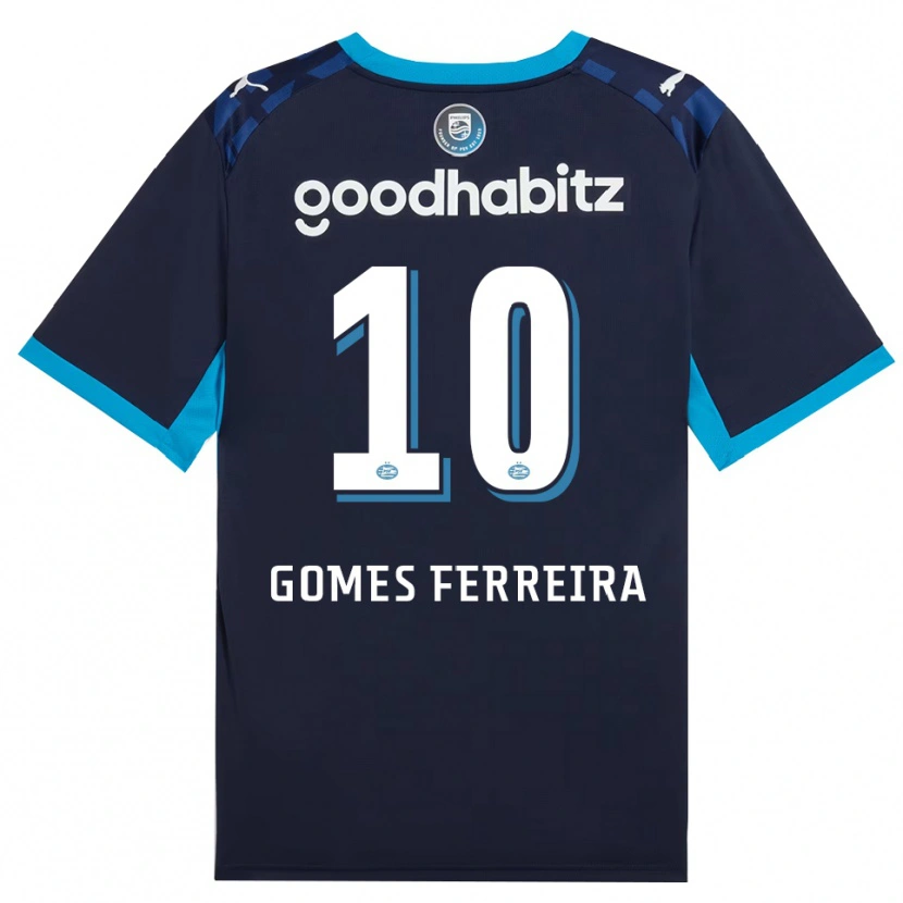Danxen Damen Damian Gomes Ferreira #10 Himmelblau Königlichblau Ausweichtrikot Trikot 2026/27 T-Shirt Schweiz