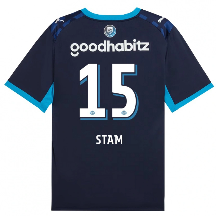 Danxen Damen Dyran Stam #15 Himmelblau Königlichblau Ausweichtrikot Trikot 2026/27 T-Shirt Schweiz