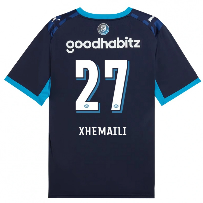 Danxen Damen Riola Xhemaili #27 Himmelblau Königlichblau Ausweichtrikot Trikot 2026/27 T-Shirt Schweiz