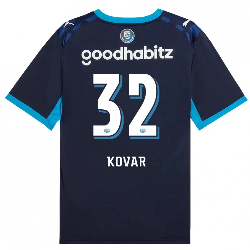 Danxen Damen Matej Kovar #32 Himmelblau Königlichblau Ausweichtrikot Trikot 2026/27 T-Shirt Schweiz