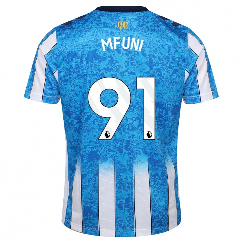 Danxen Damen Stephen Mfuni #91 Weiß Blau Orange Heimtrikot Trikot 2026/27 T-Shirt Schweiz