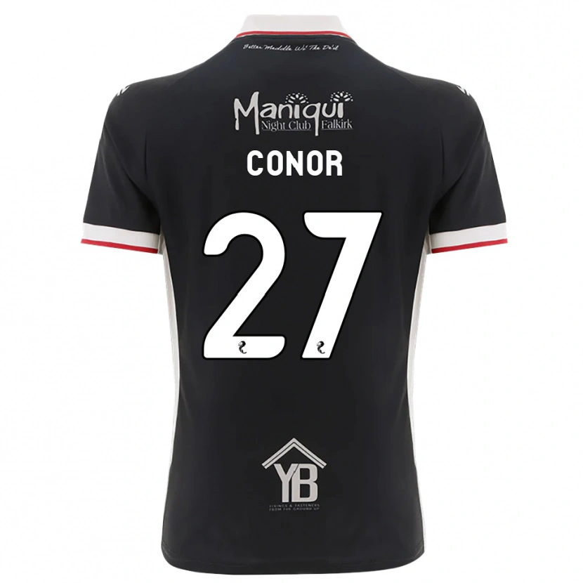 Danxen Damen Conor Mcleod #27 Schwarz Weiß Rot Heimtrikot Trikot 2026/27 T-Shirt Schweiz