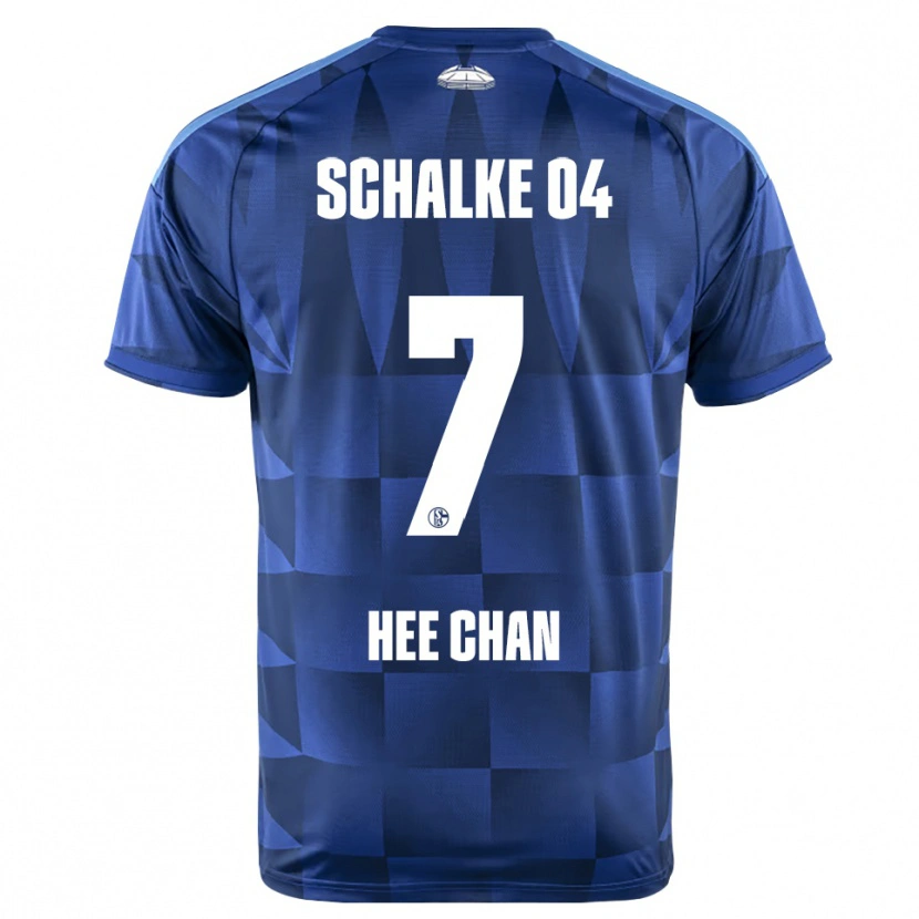Danxen Damen Hee-Chan Hwang #7 Dunkelblau Gelb Weiß Heimtrikot Trikot 2026/27 T-Shirt Schweiz