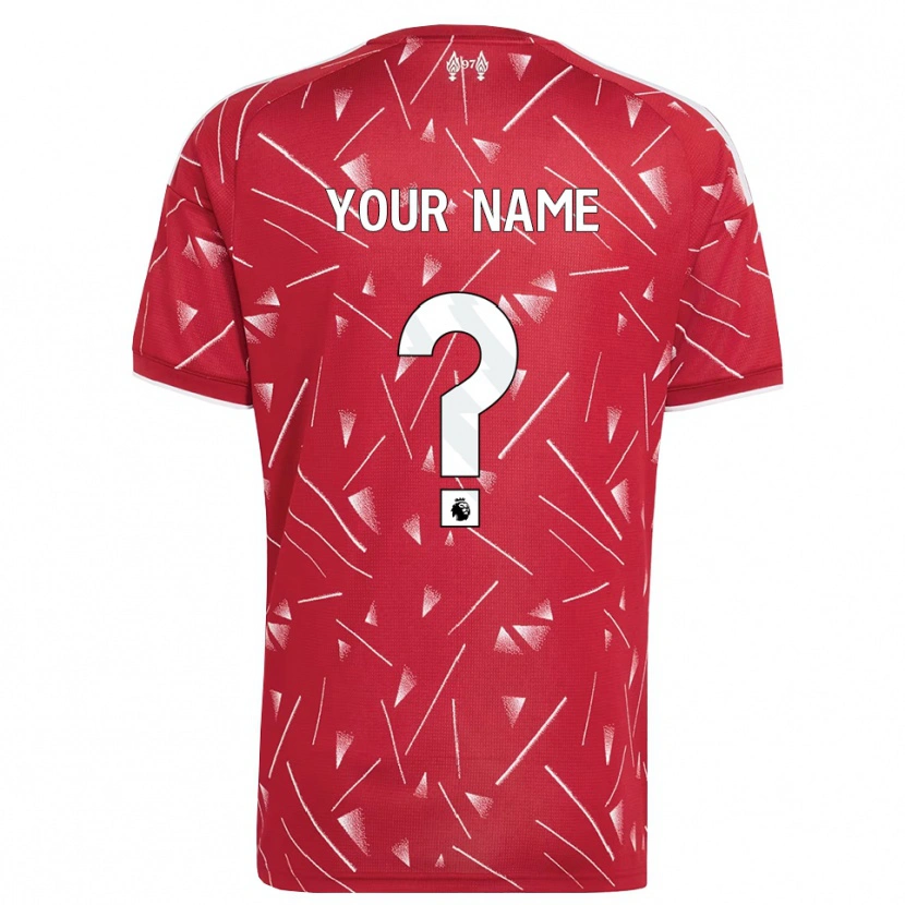 Danxen Kinder Ihren Namen #0 Weiß Rot Heimtrikot Trikot 2026/27 T-Shirt Schweiz