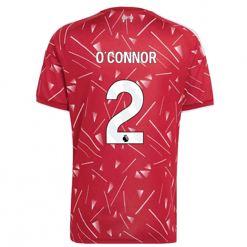 Danxen Kinder Oliver O'connor #2 Weiß Rot Heimtrikot Trikot 2026/27 T-Shirt Schweiz