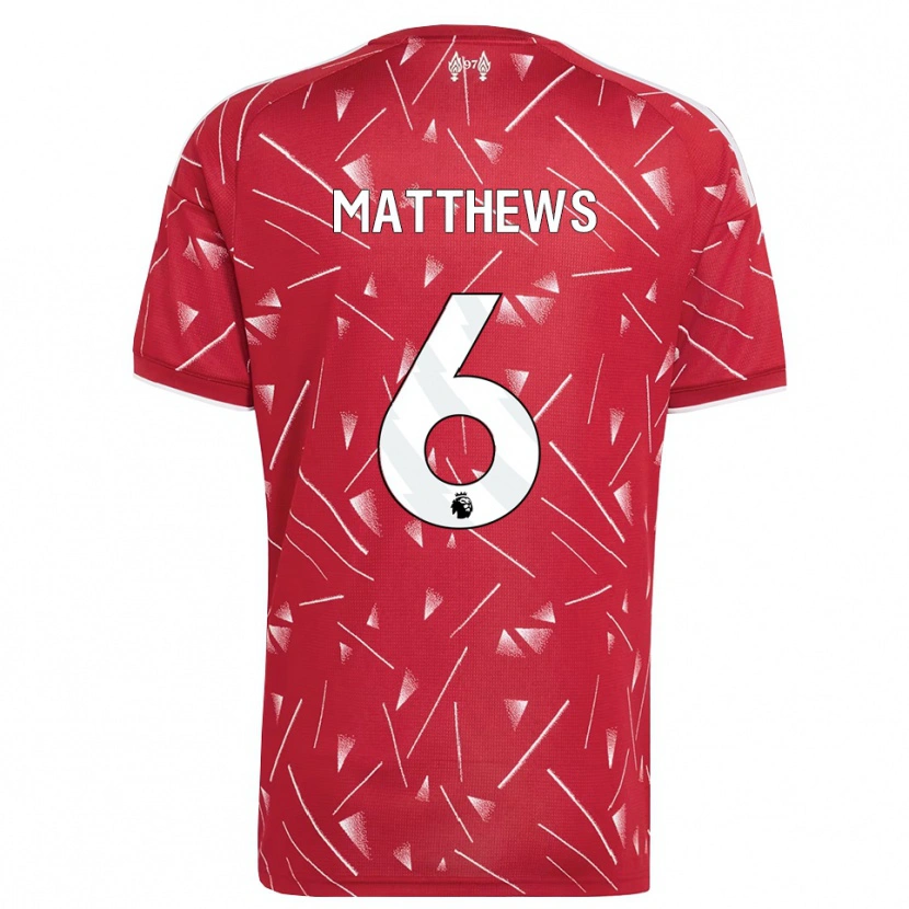 Danxen Kinder Jasmine Matthews #6 Weiß Rot Heimtrikot Trikot 2026/27 T-Shirt Schweiz