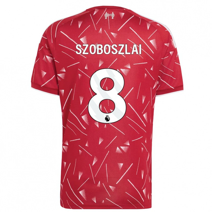 Danxen Kinder Dominik Szoboszlai #8 Weiß Rot Heimtrikot Trikot 2026/27 T-Shirt Schweiz