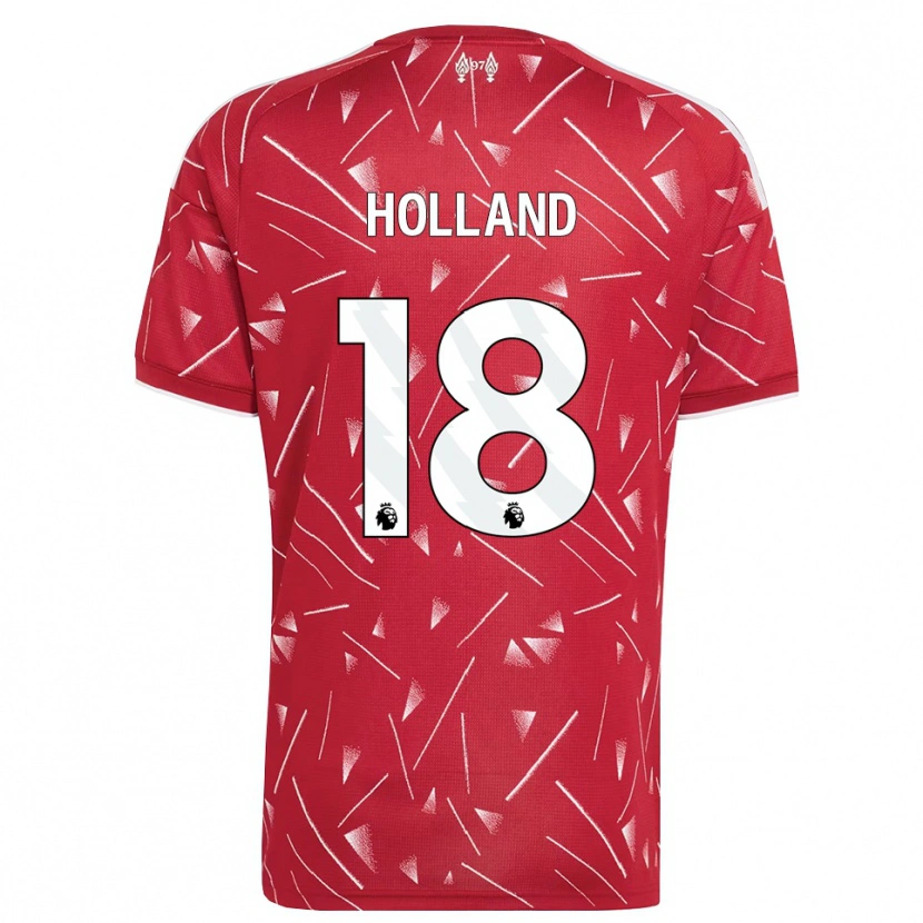 Danxen Kinder Ceri Holland #18 Weiß Rot Heimtrikot Trikot 2026/27 T-Shirt Schweiz
