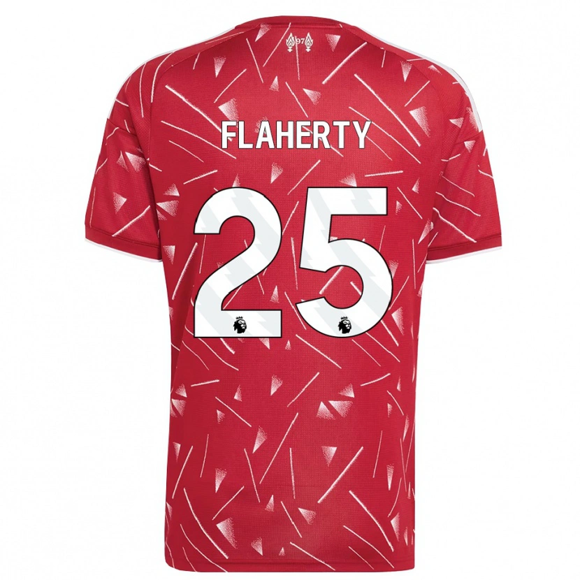 Danxen Kinder Gilly Flaherty #25 Weiß Rot Heimtrikot Trikot 2026/27 T-Shirt Schweiz