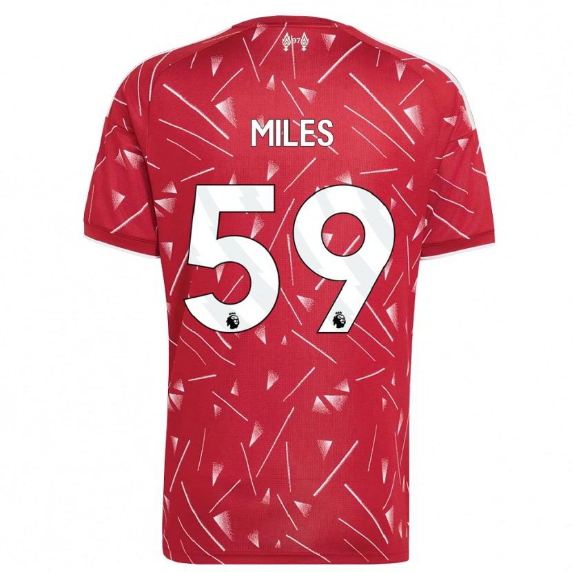 Danxen Kinder Terence Miles #59 Weiß Rot Heimtrikot Trikot 2026/27 T-Shirt Schweiz