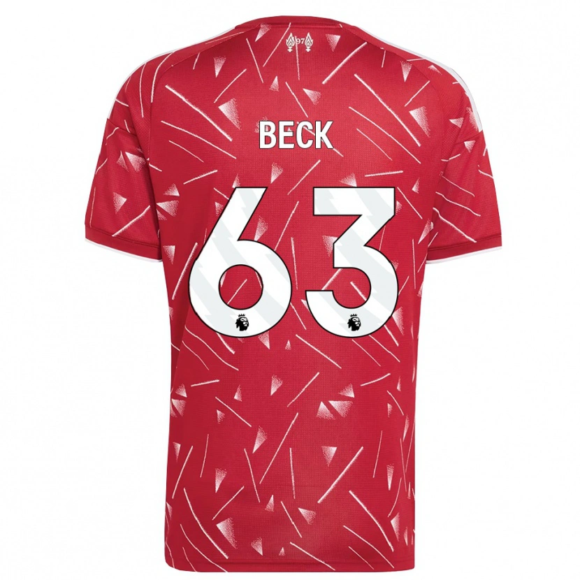 Danxen Kinder Owen Beck #63 Weiß Rot Heimtrikot Trikot 2026/27 T-Shirt Schweiz