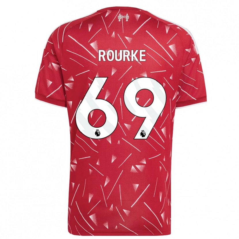 Danxen Kinder Fidel O'rourke #69 Weiß Rot Heimtrikot Trikot 2026/27 T-Shirt Schweiz