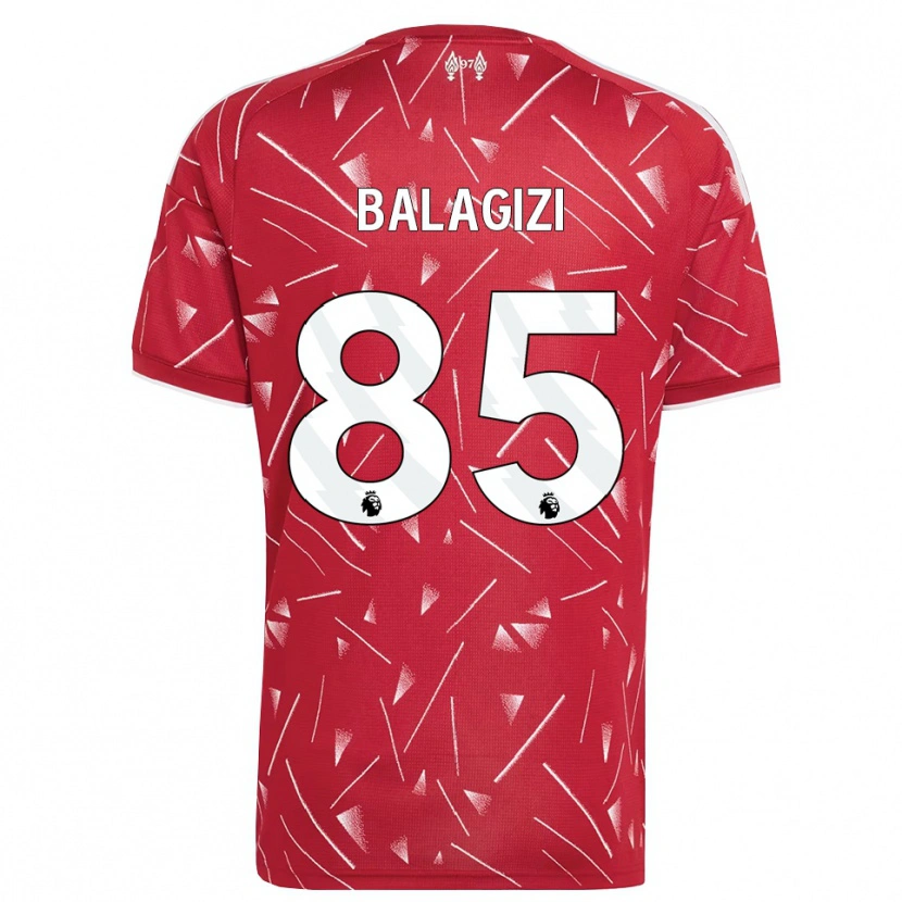 Danxen Kinder James Balagizi #85 Weiß Rot Heimtrikot Trikot 2026/27 T-Shirt Schweiz