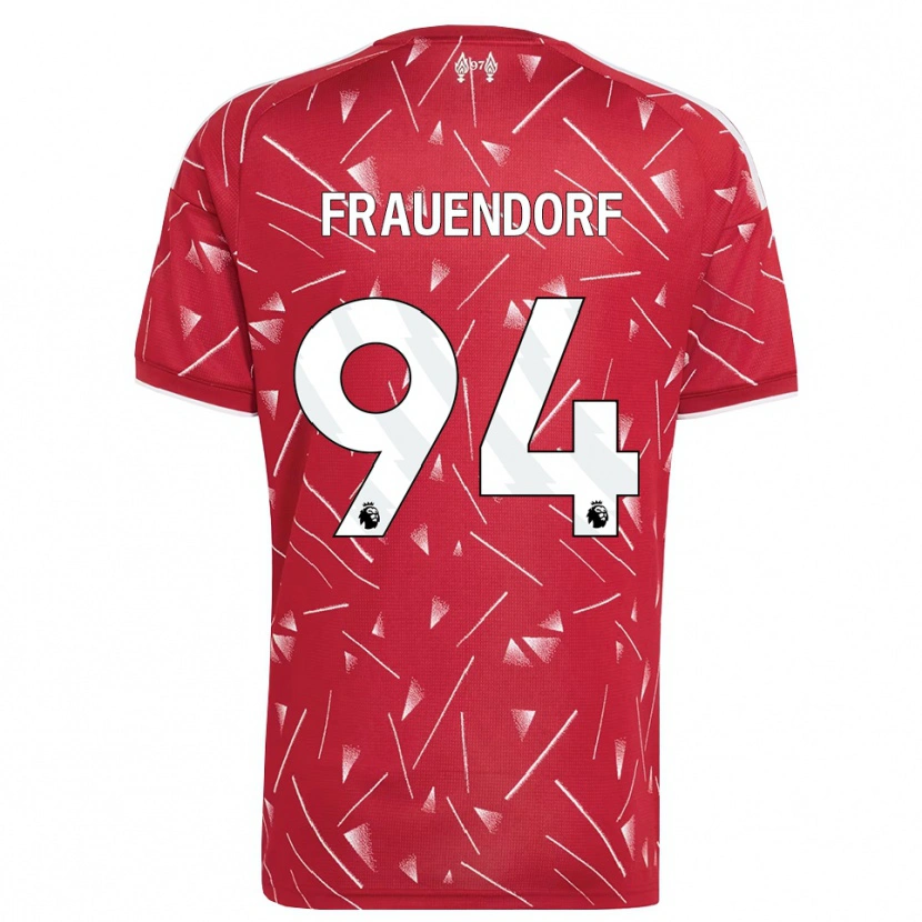 Danxen Kinder Melkamu Frauendorf #94 Weiß Rot Heimtrikot Trikot 2026/27 T-Shirt Schweiz
