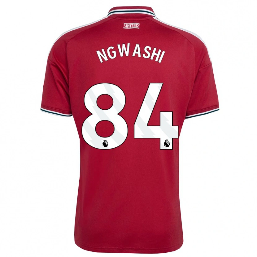 Danxen Kinder Jayden Ngwashi #84 Rot Gelb Weiß Heimtrikot Trikot 2026/27 T-Shirt Schweiz