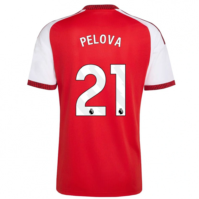 Danxen Kinder Victoria Pelova #21 Rot Weiß Schwarz Heimtrikot Trikot 2026/27 T-Shirt Schweiz