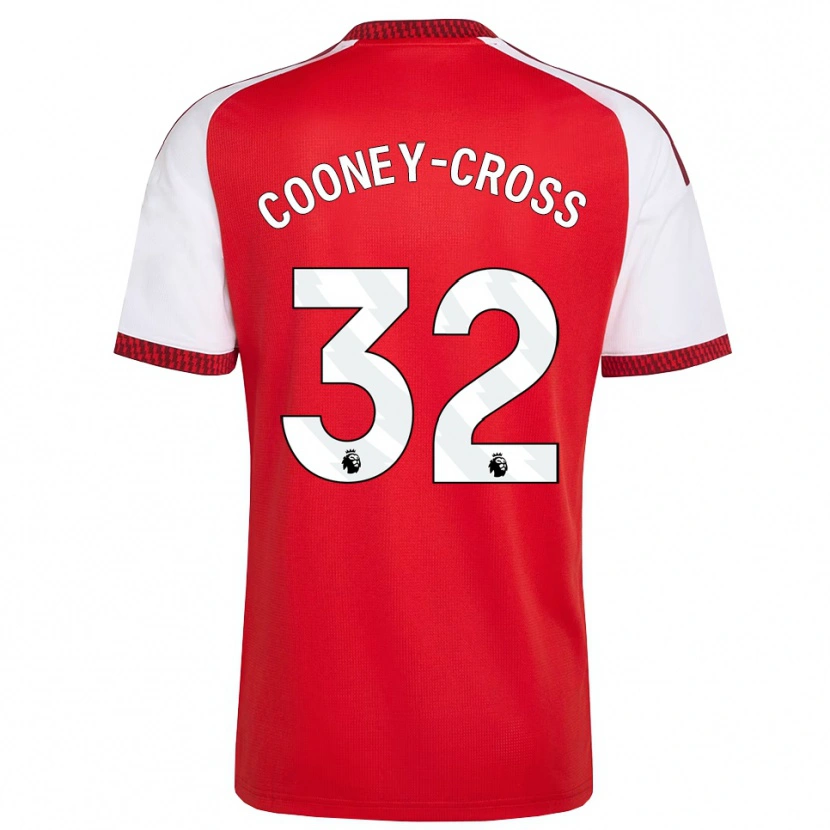 Danxen Kinder Kyra Cooney-Cross #32 Rot Weiß Schwarz Heimtrikot Trikot 2026/27 T-Shirt Schweiz