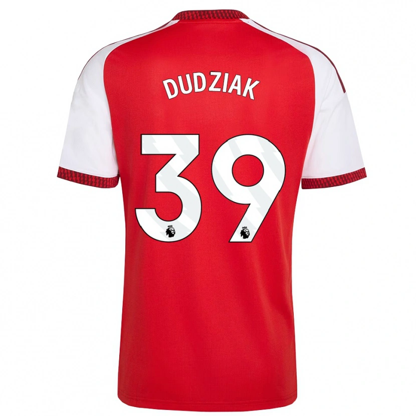 Danxen Kinder Harrison Dudziak #39 Rot Weiß Schwarz Heimtrikot Trikot 2026/27 T-Shirt Schweiz