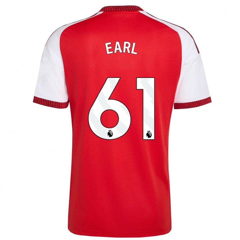 Danxen Kinder Madison Earl #61 Rot Weiß Schwarz Heimtrikot Trikot 2026/27 T-Shirt Schweiz