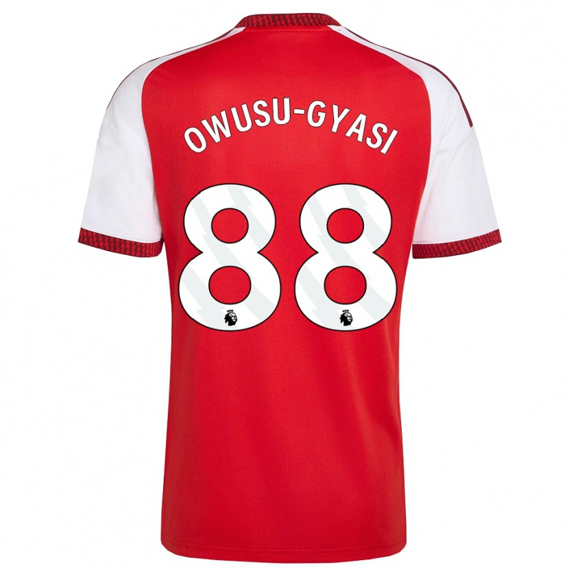 Danxen Kinder Abraham Owusu-Gyasi #88 Rot Weiß Schwarz Heimtrikot Trikot 2026/27 T-Shirt Schweiz