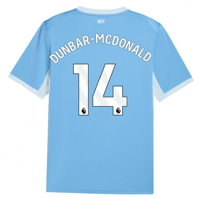 Danxen Kinder Christian Dunbar-Mcdonald #14 Hellhimmelblau Weiß Heimtrikot Trikot 2026/27 T-Shirt Schweiz