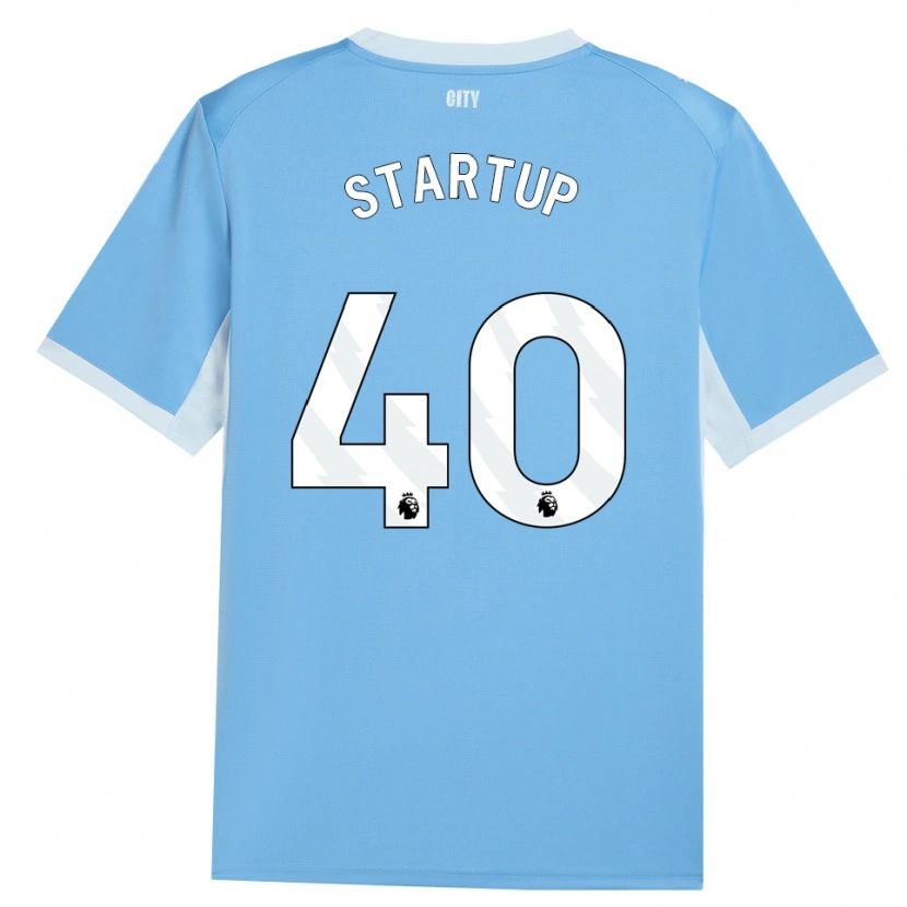 Danxen Kinder Katie Startup #40 Hellhimmelblau Weiß Heimtrikot Trikot 2026/27 T-Shirt Schweiz