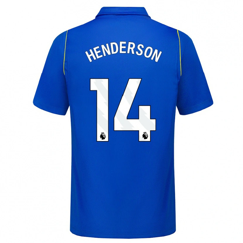 Danxen Kinder Jordan Henderson #14 Blau Gelb Heimtrikot Trikot 2026/27 T-Shirt Schweiz