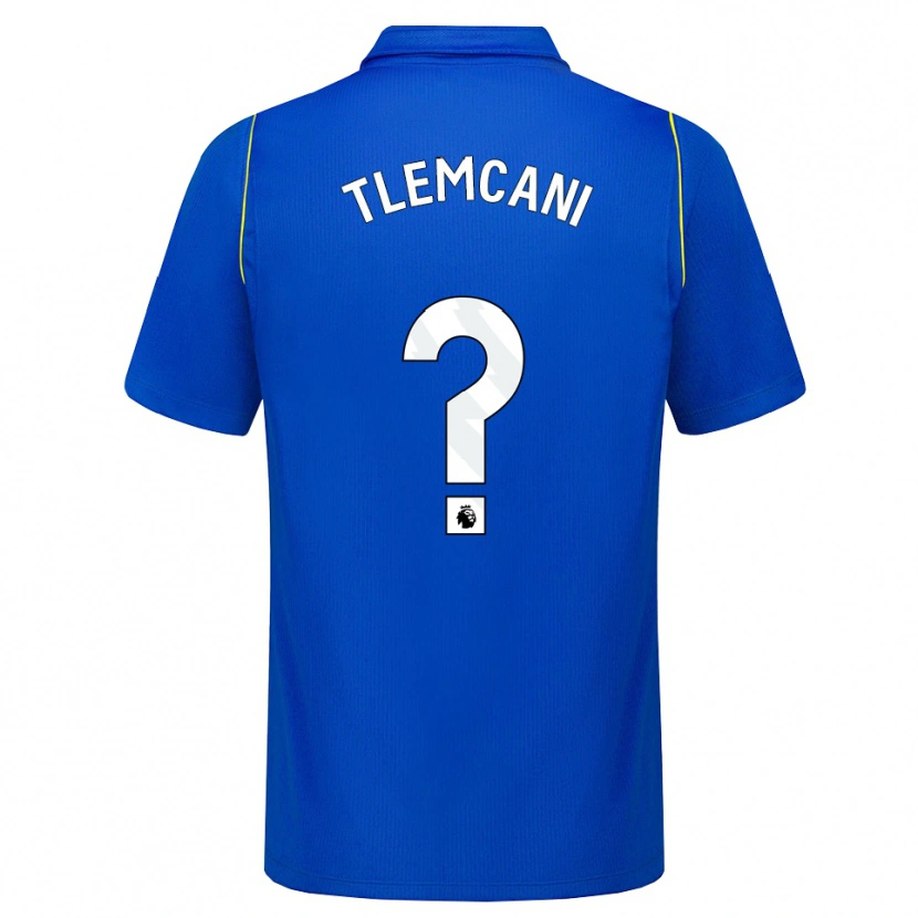 Danxen Kinder Sami Tlemcani #0 Blau Gelb Heimtrikot Trikot 2026/27 T-Shirt Schweiz