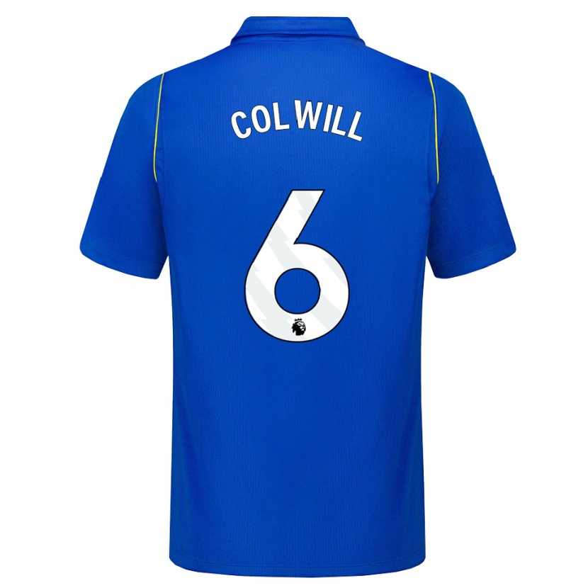 Danxen Kinder Levi Colwill #6 Blau Gelb Heimtrikot Trikot 2026/27 T-Shirt Schweiz