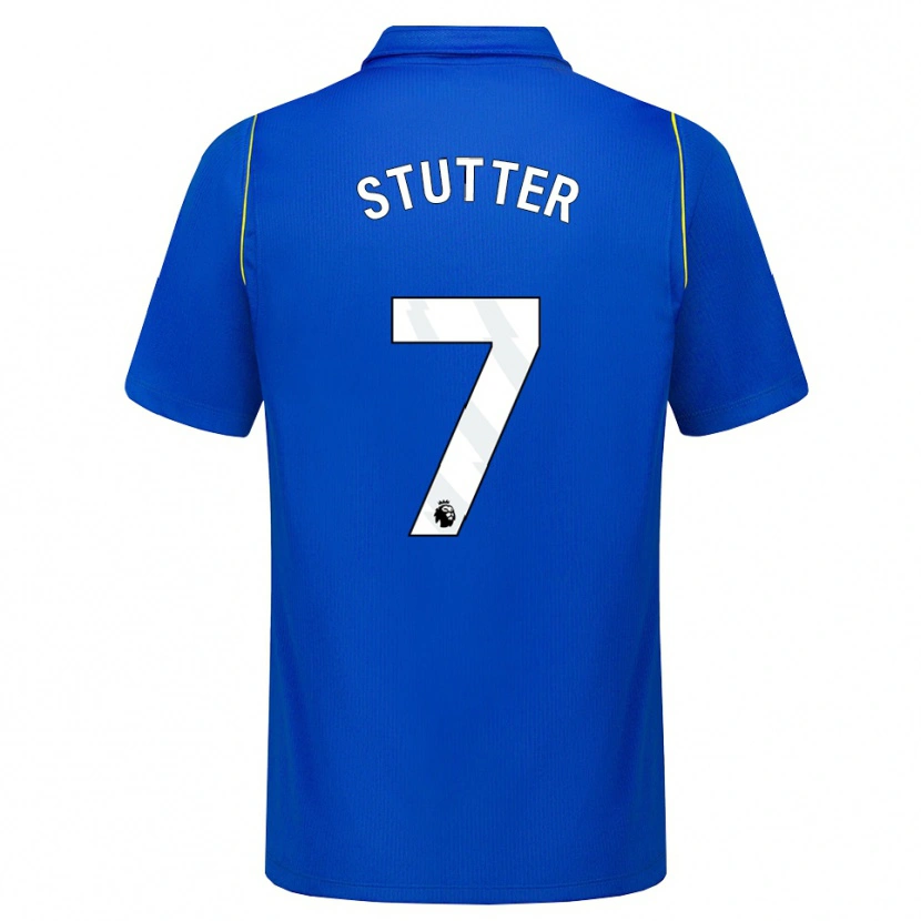 Danxen Kinder Ronnie Stutter #7 Blau Gelb Heimtrikot Trikot 2026/27 T-Shirt Schweiz