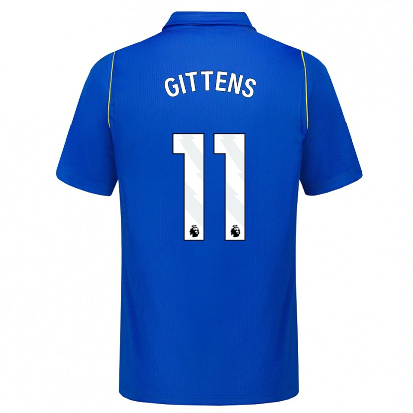 Danxen Kinder Jamie Gittens #11 Blau Gelb Heimtrikot Trikot 2026/27 T-Shirt Schweiz