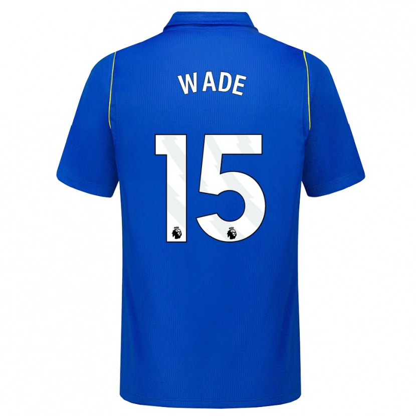 Danxen Kinder Shaun Wade #15 Blau Gelb Heimtrikot Trikot 2026/27 T-Shirt Schweiz