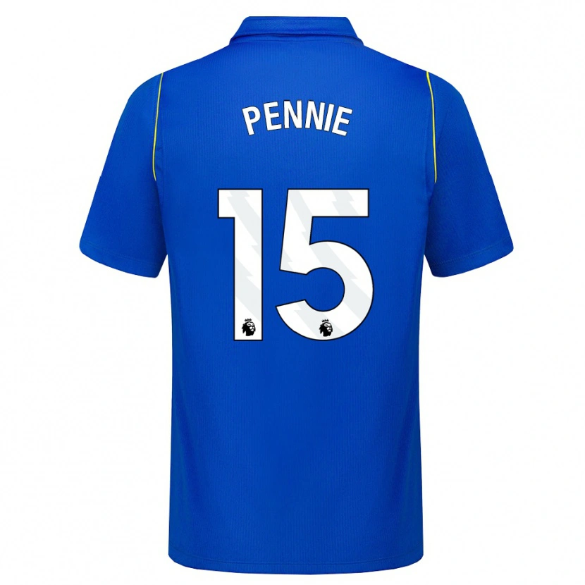 Danxen Kinder Andrew Pennie #15 Blau Gelb Heimtrikot Trikot 2026/27 T-Shirt Schweiz