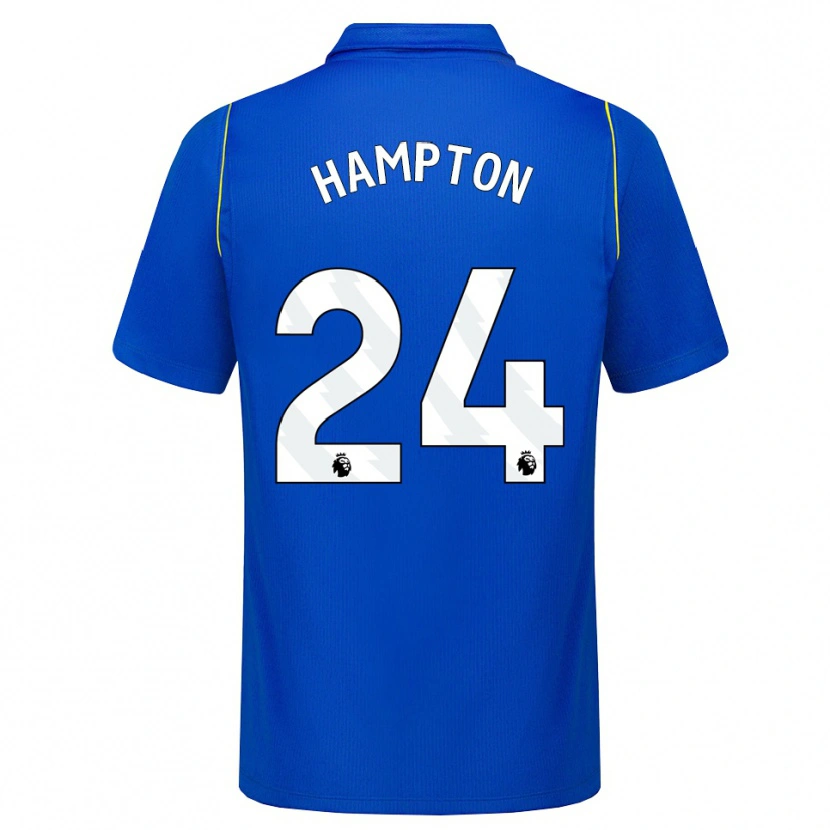Danxen Kinder Hannah Hampton #24 Blau Gelb Heimtrikot Trikot 2026/27 T-Shirt Schweiz