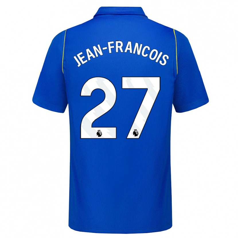 Danxen Kinder Oriane Jean-Francois #27 Blau Gelb Heimtrikot Trikot 2026/27 T-Shirt Schweiz