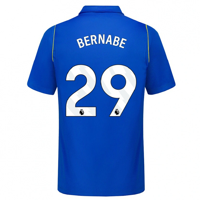 Danxen Kinder Alejandra Bernabé #29 Blau Gelb Heimtrikot Trikot 2026/27 T-Shirt Schweiz