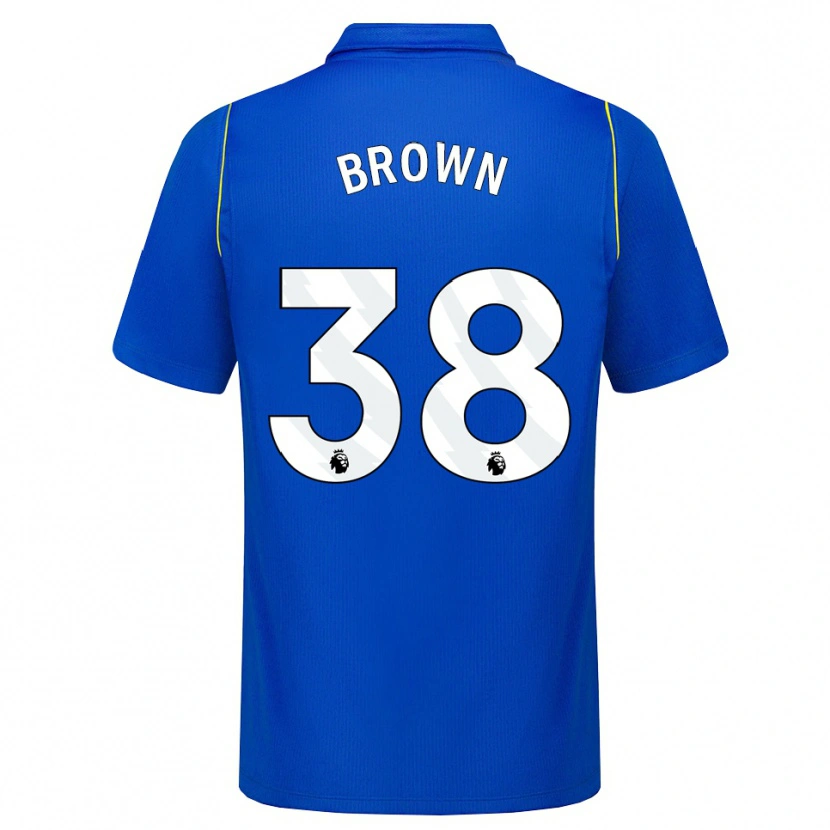 Danxen Kinder Cerys Brown #38 Blau Gelb Heimtrikot Trikot 2026/27 T-Shirt Schweiz