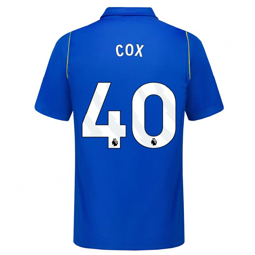 Danxen Kinder Katie Cox #40 Blau Gelb Heimtrikot Trikot 2026/27 T-Shirt Schweiz