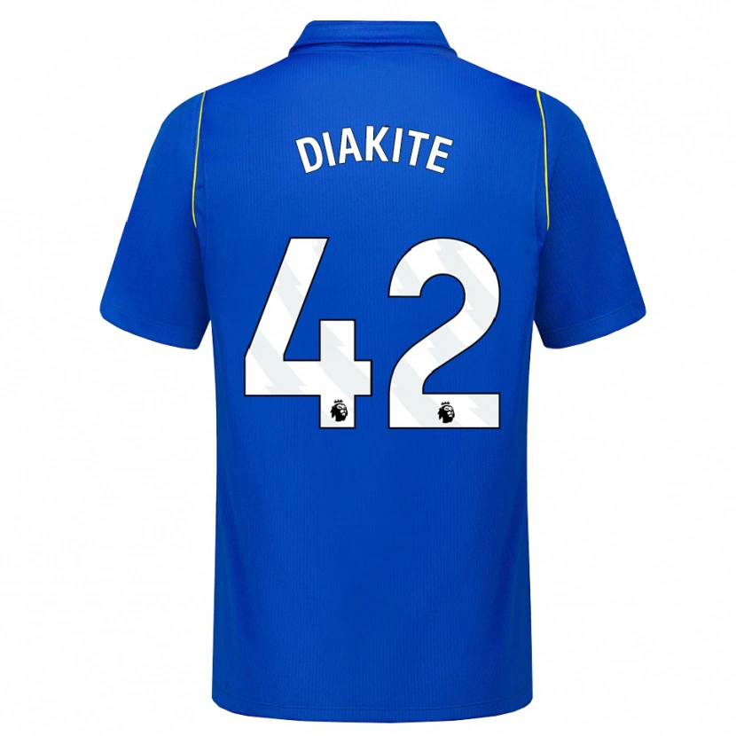 Danxen Kinder Calvin Diakite #42 Blau Gelb Heimtrikot Trikot 2026/27 T-Shirt Schweiz