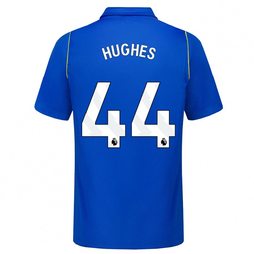 Danxen Kinder Brodi Hughes #44 Blau Gelb Heimtrikot Trikot 2026/27 T-Shirt Schweiz